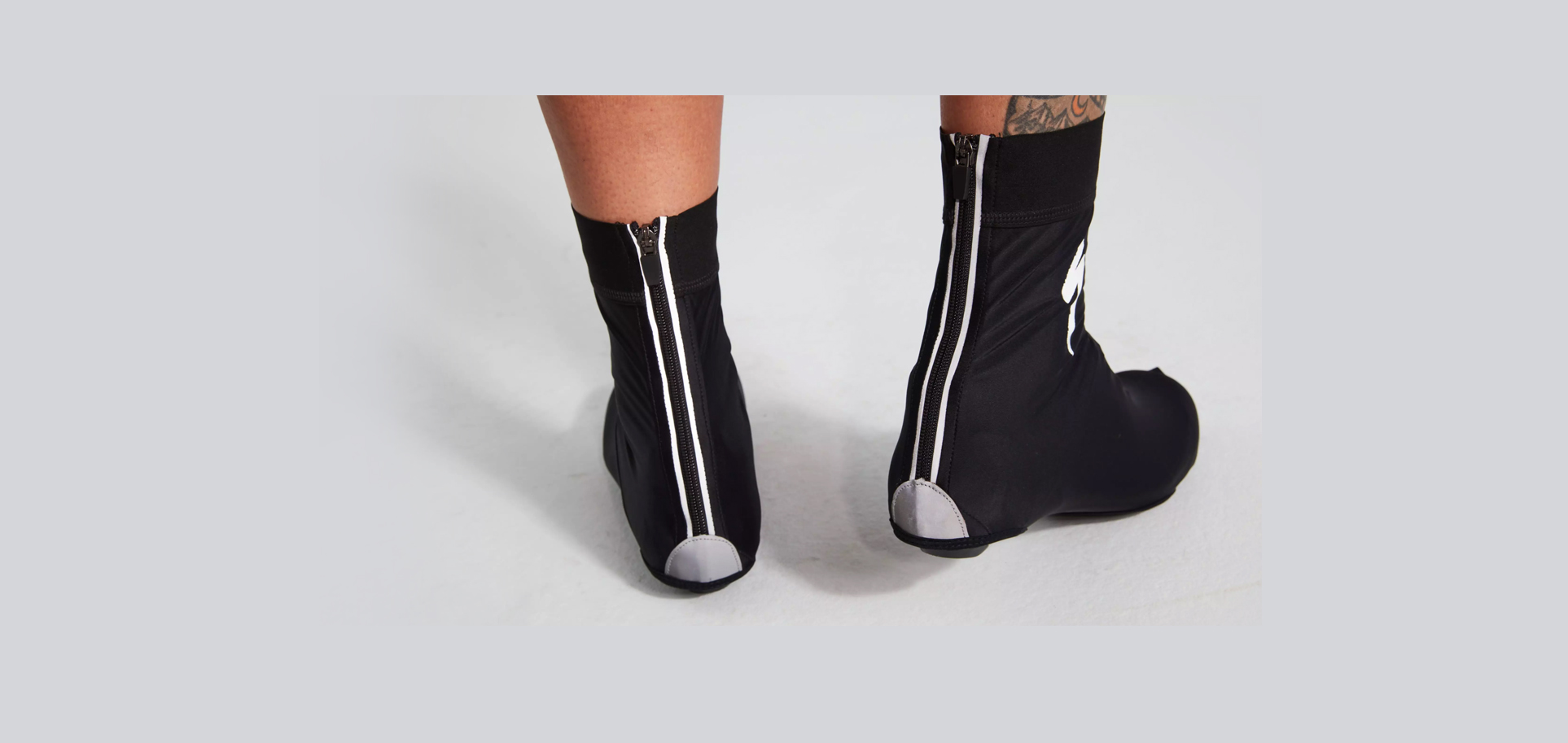 LOGO SHOE COVER BLK 64322-370 e