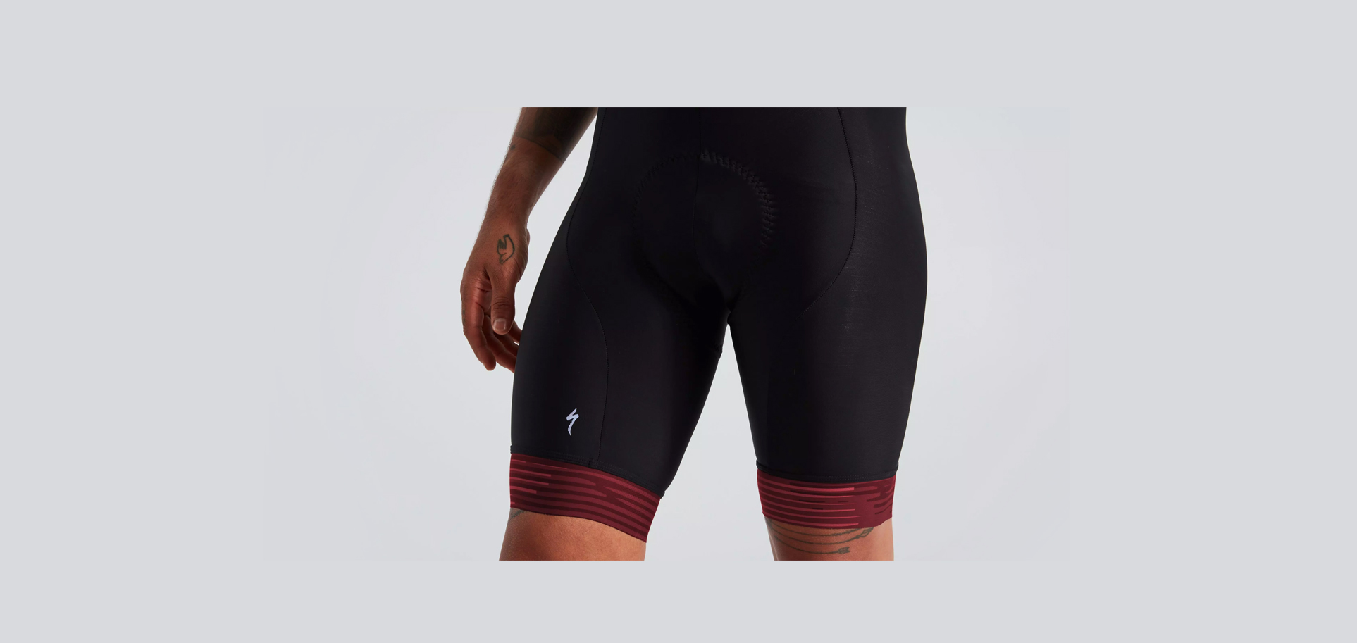 SL BLUR BIB SHORT MEN MRN e