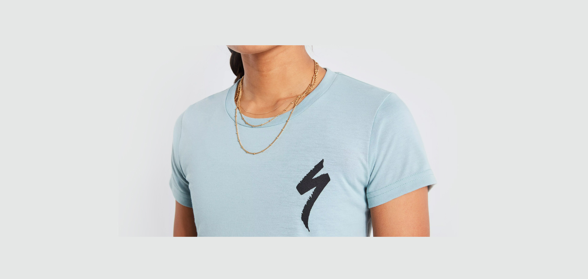S-LOGO TEE SS WMN ARCTBLU e