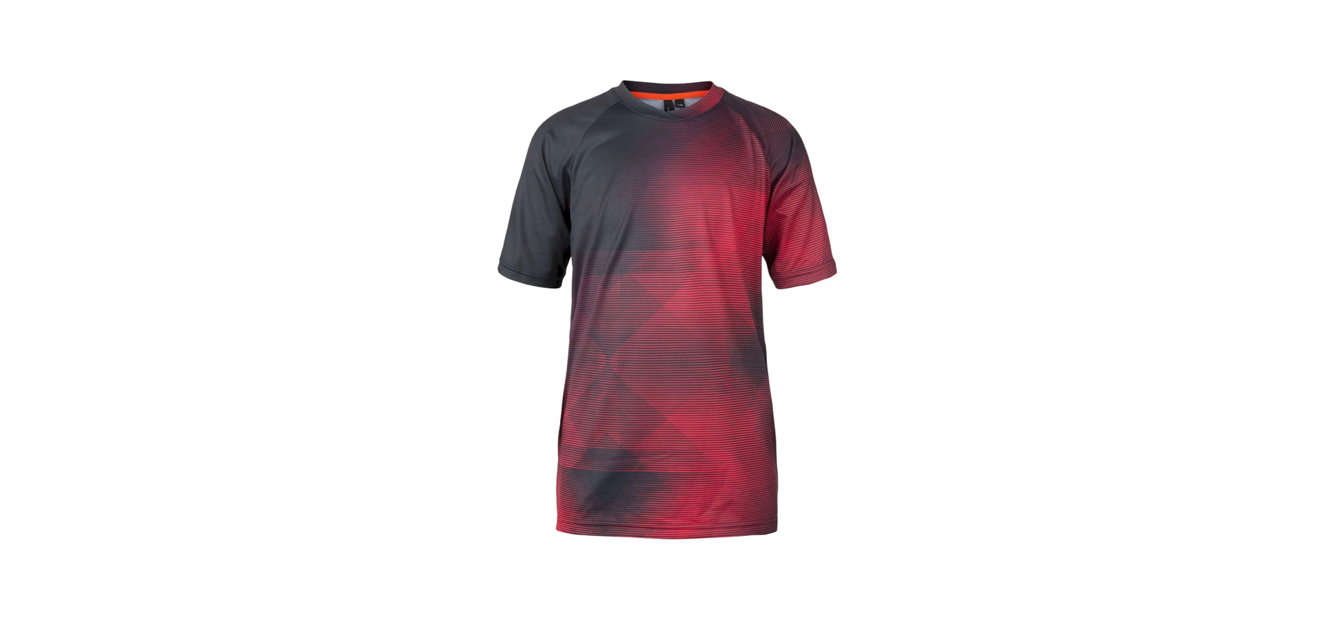 ENDURO GROM JERSEY SS YTH BLKRKTRED REFRACTION b