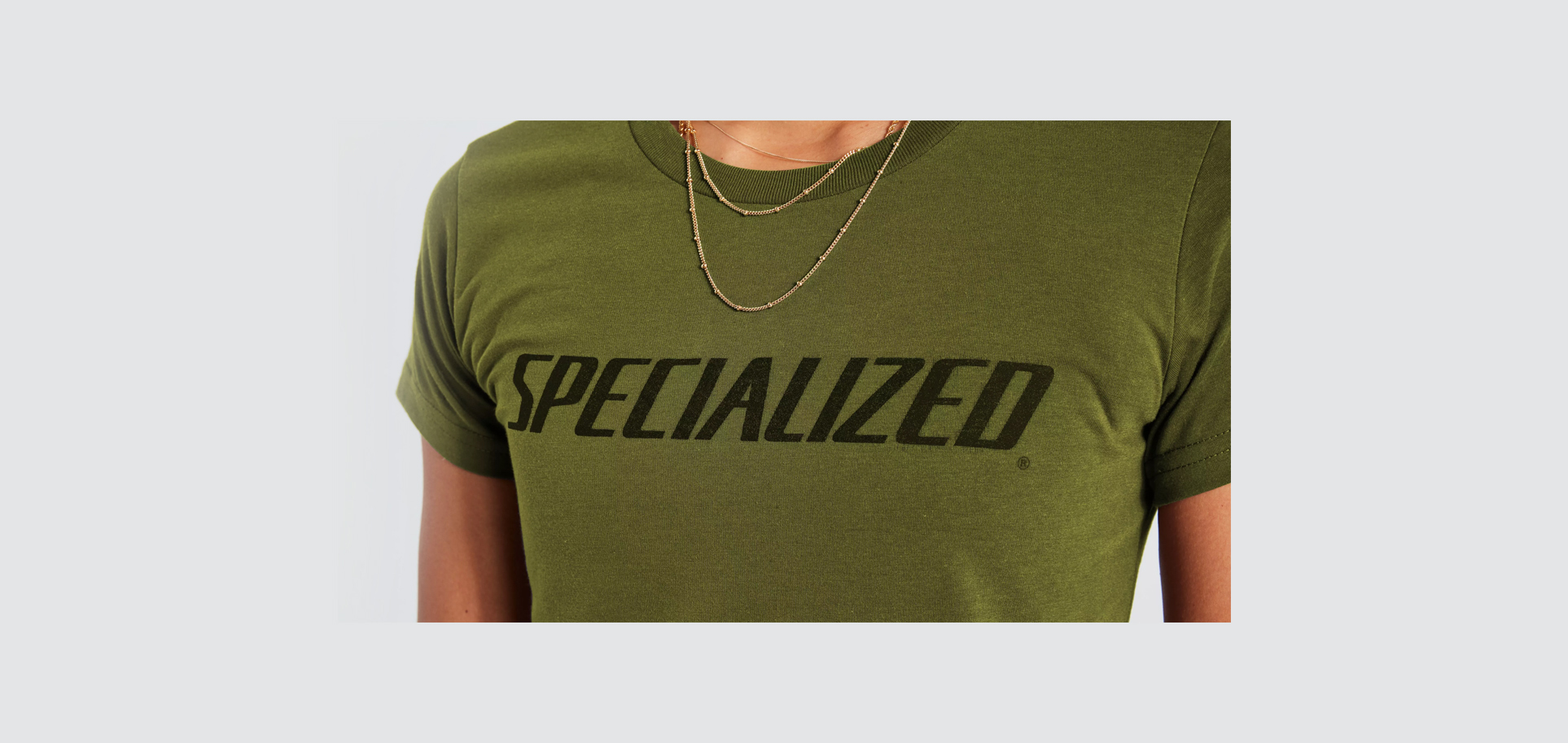 WORDMARK TEE SS WMN OLVGRN d