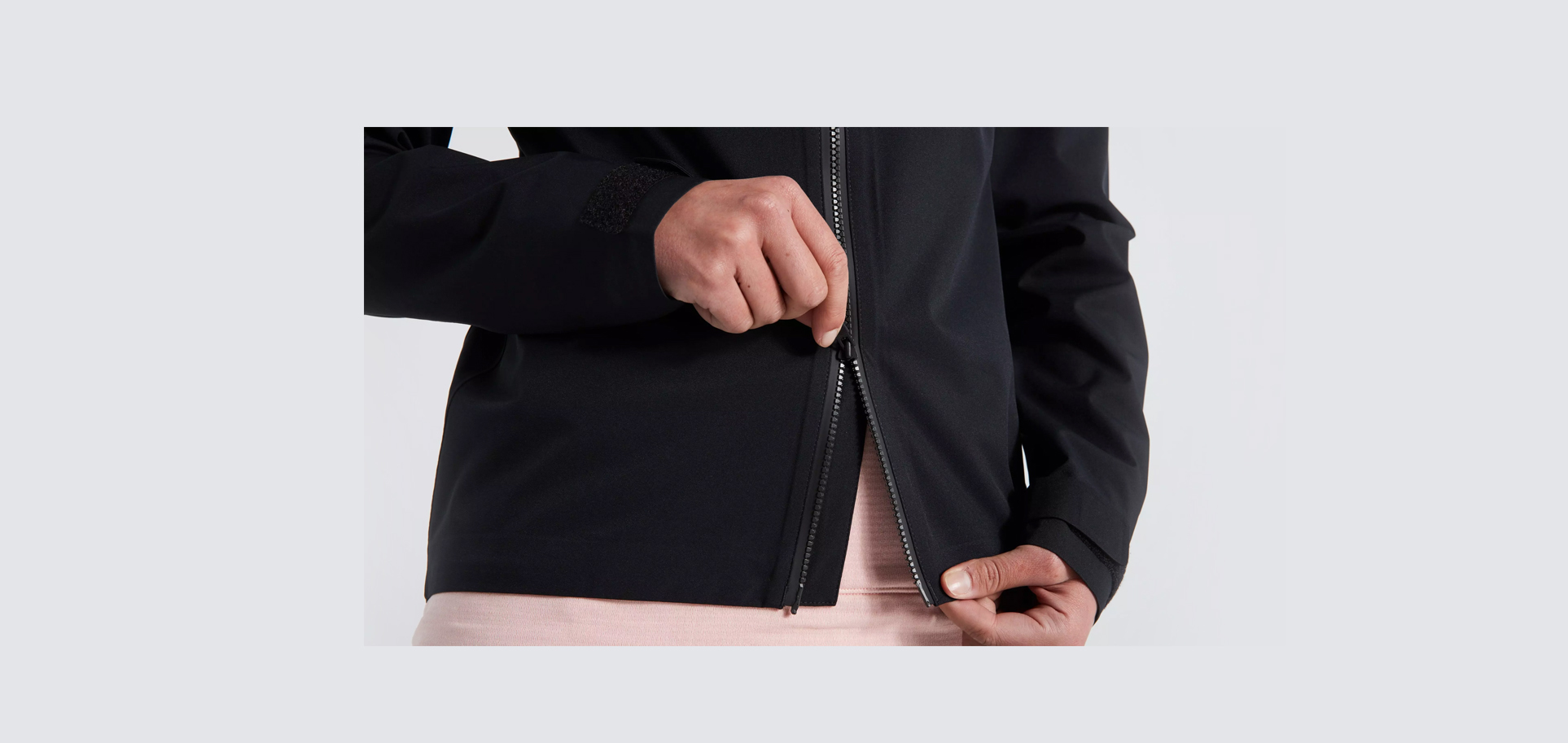 TRAIL RAIN JACKET WMN BLK f