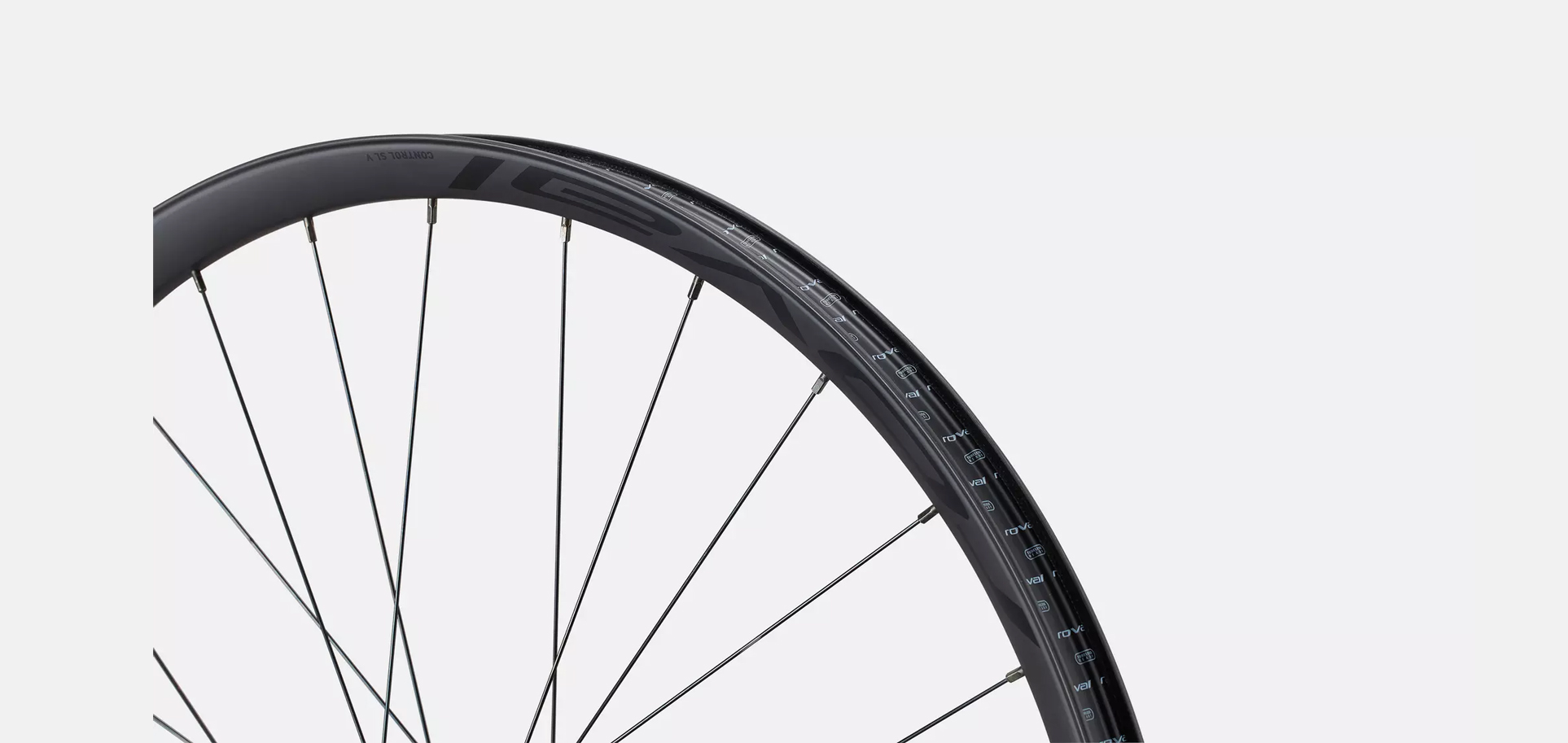 CONTROL SL V 370 29 FRONT-REAR 28H SATIN CARBONBLK 2