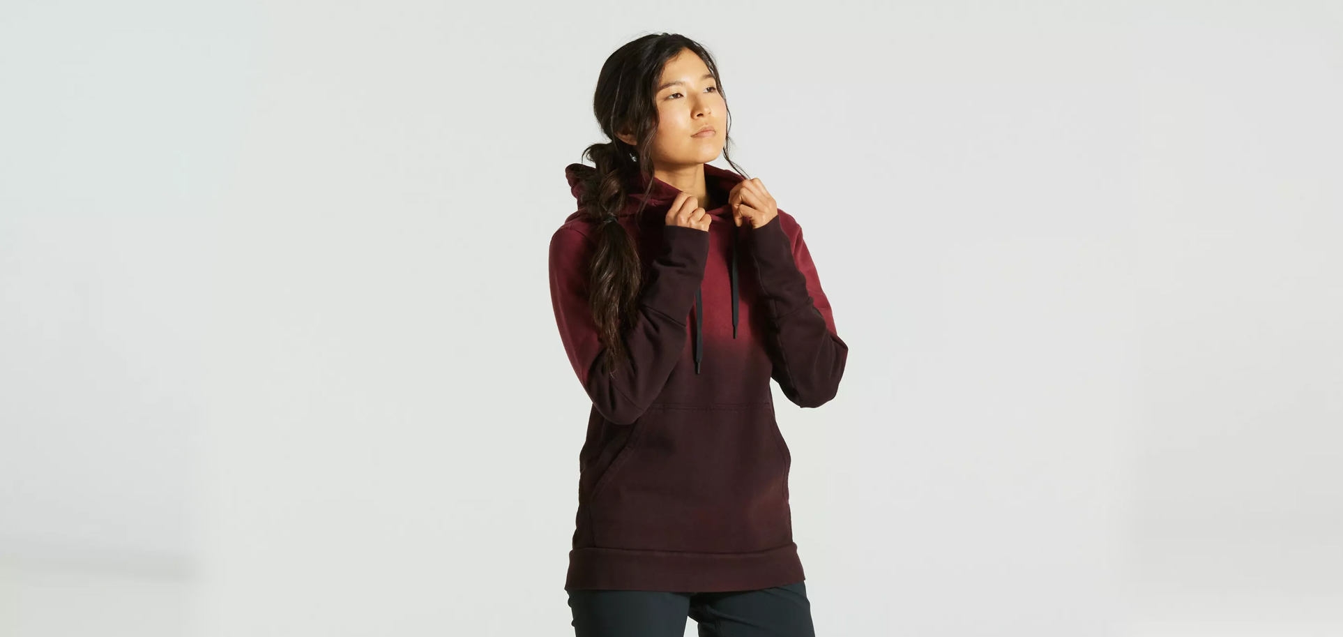 LEGACY SPRAY PULL-OVER HOODIE WMN MRN 2