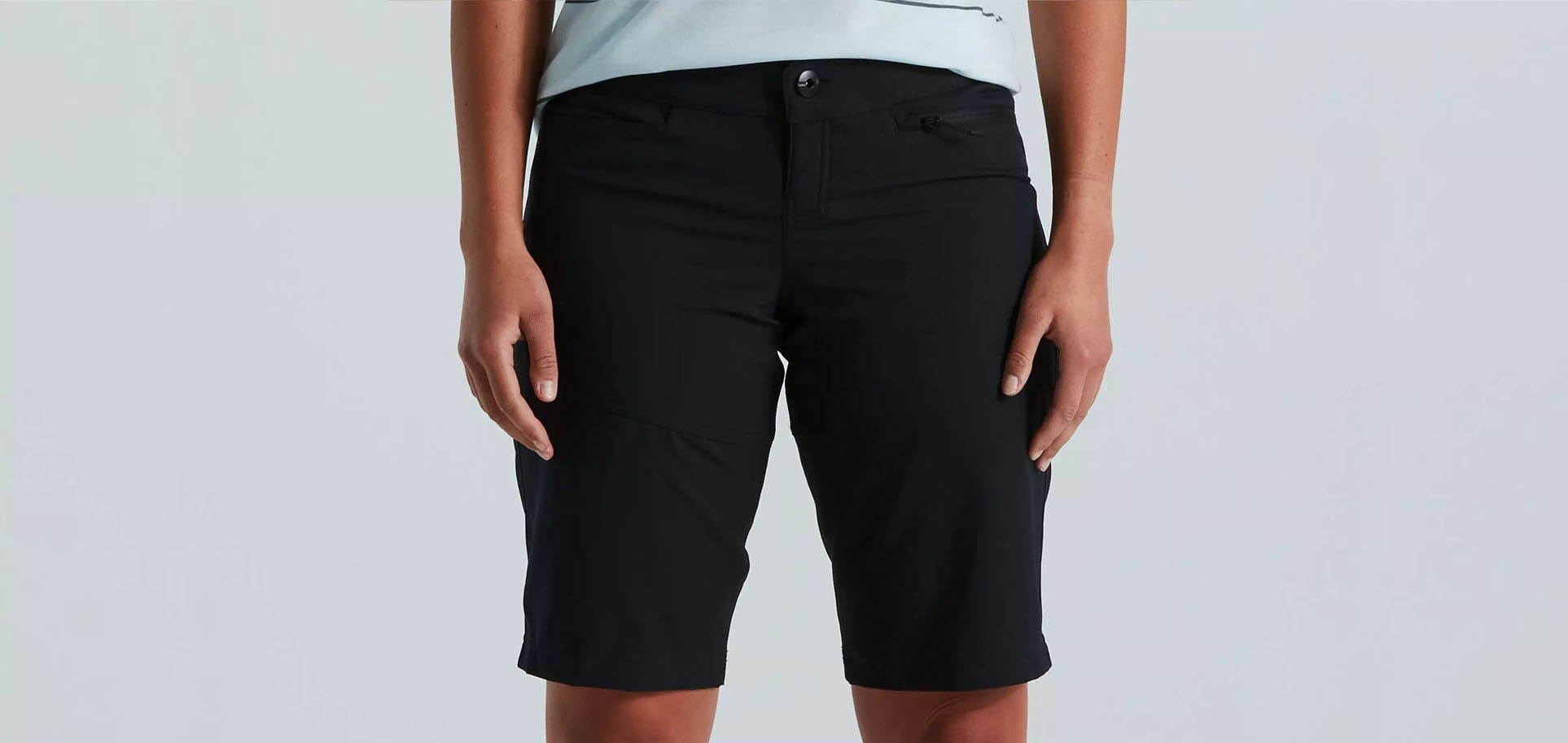 TRAIL SHORT W-LINER WMN BLK 1