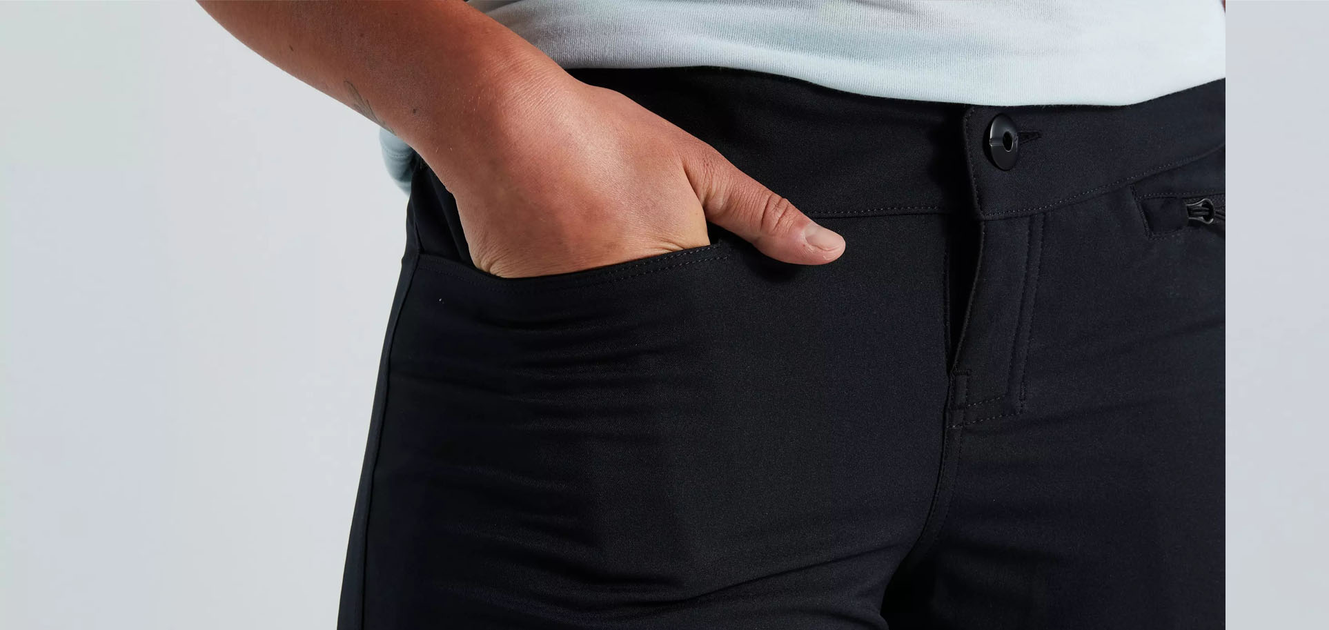 TRAIL SHORT W-LINER WMN BLK 3