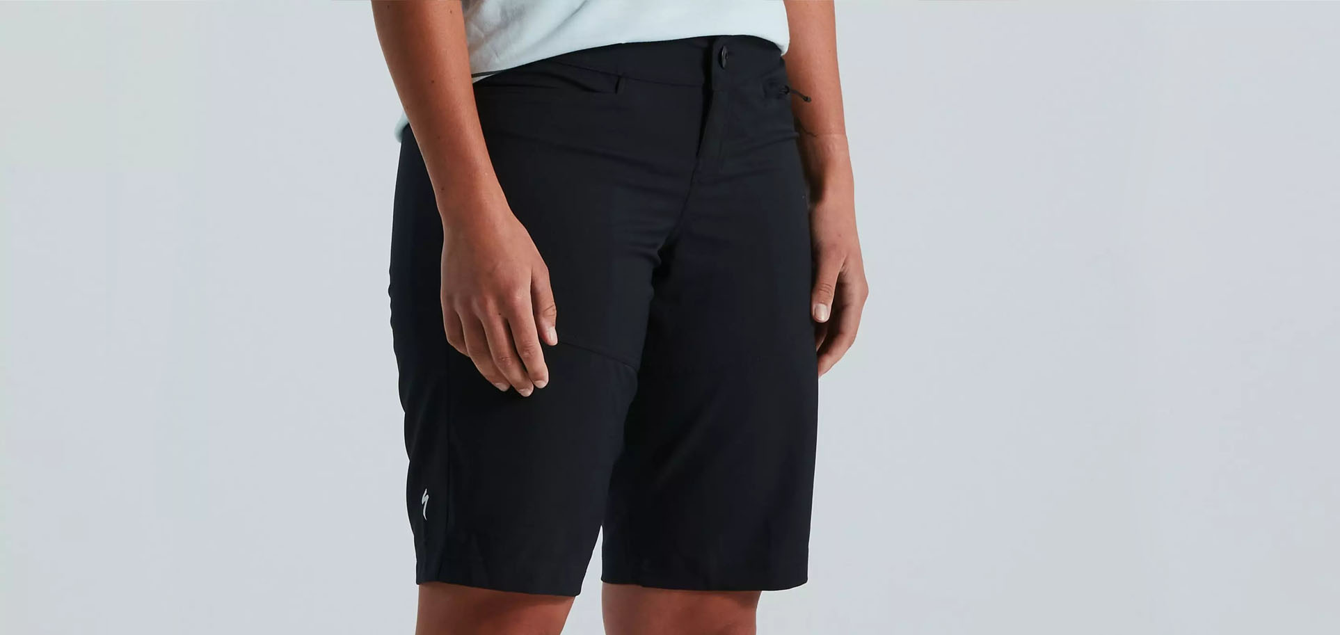 TRAIL SHORT W-LINER WMN BLK 6
