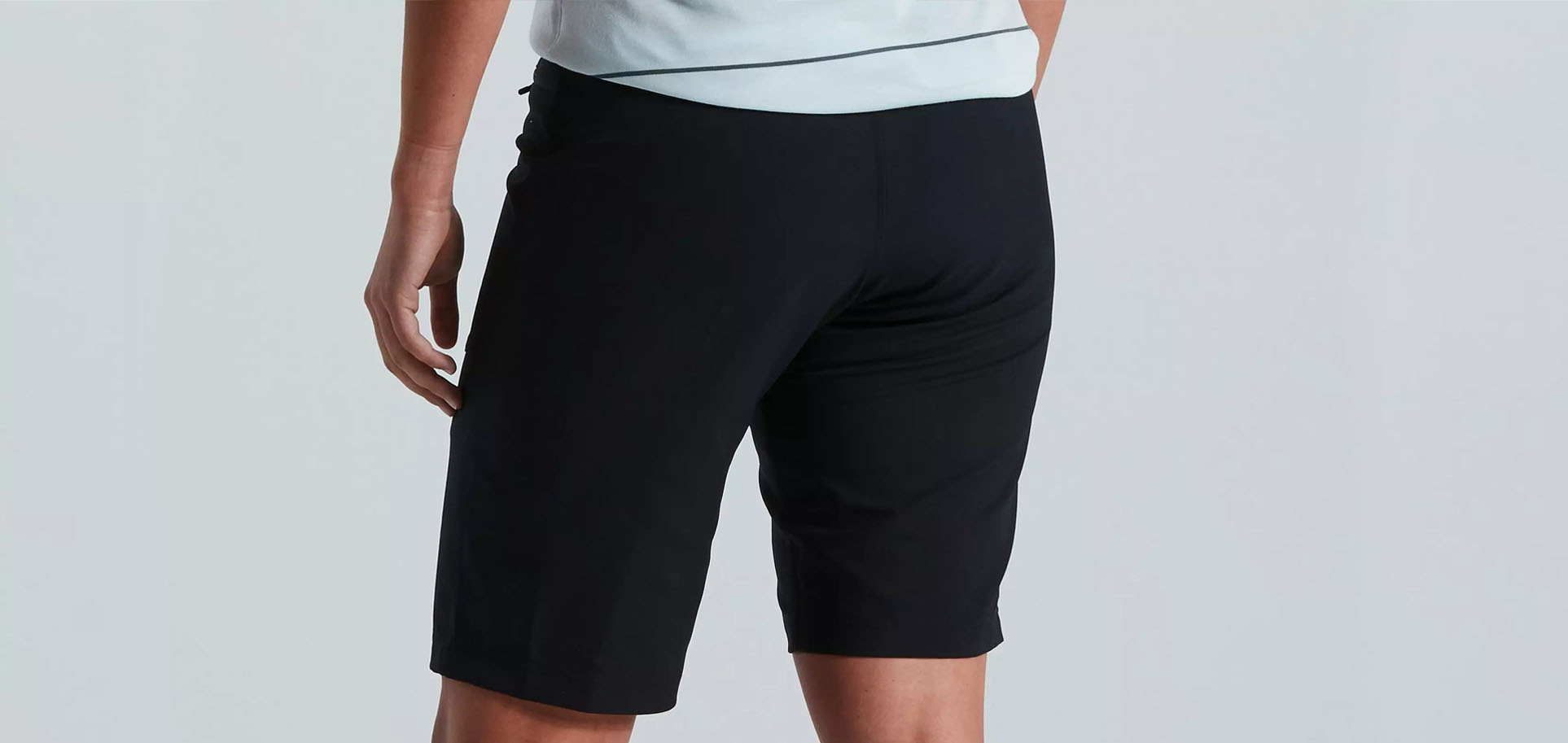 TRAIL SHORT W-LINER WMN BLK 7