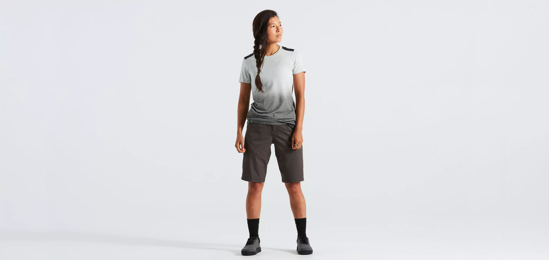 TRAIL SHORT W-LINER WMN CHAR 1