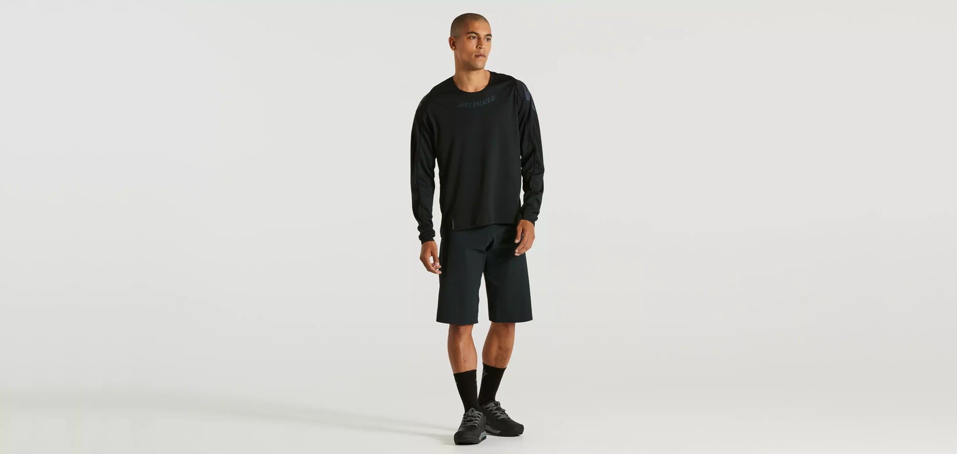 GRAVITY JERSEY LS BLK 1