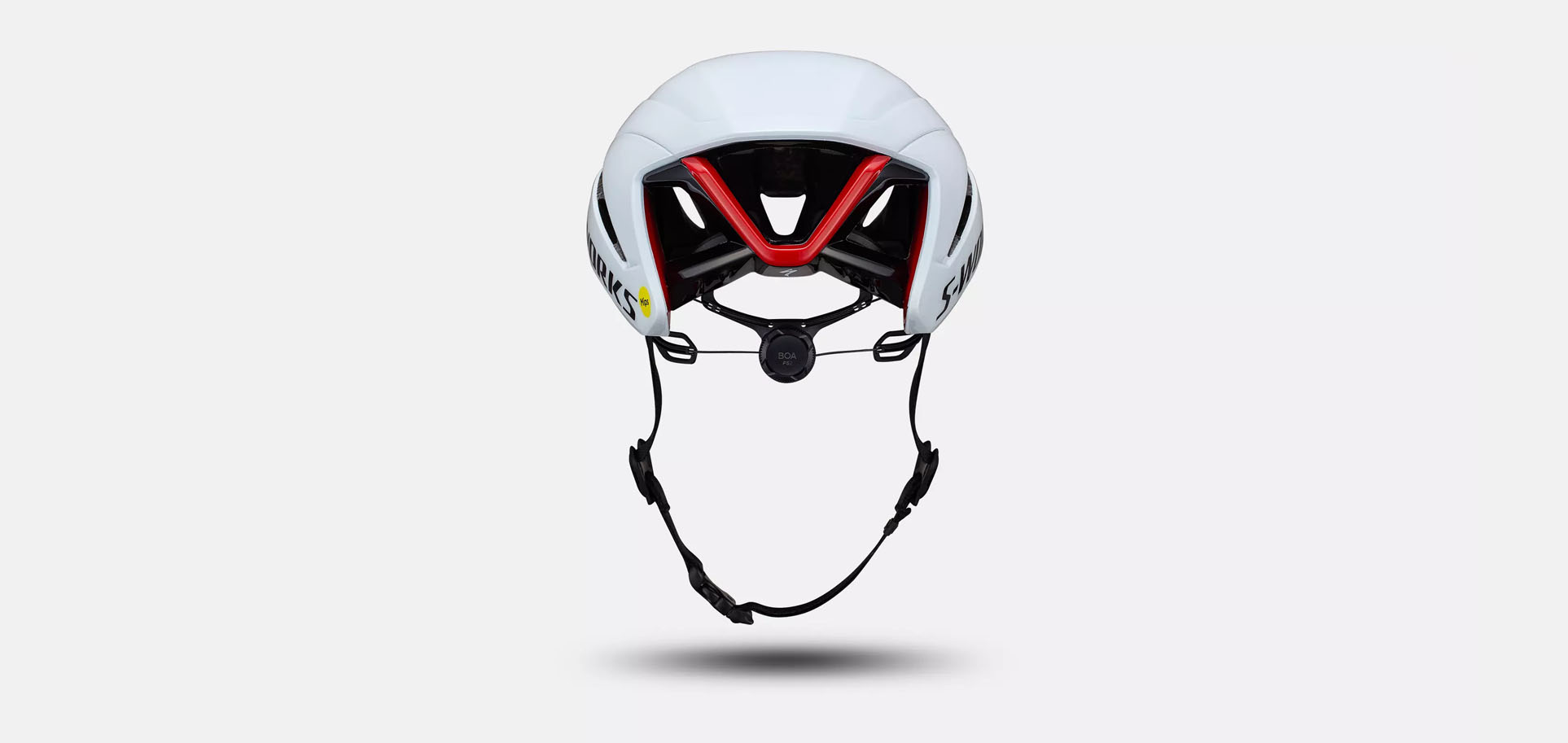 SW EVADE 4 HLMT CE WHT-RED 4