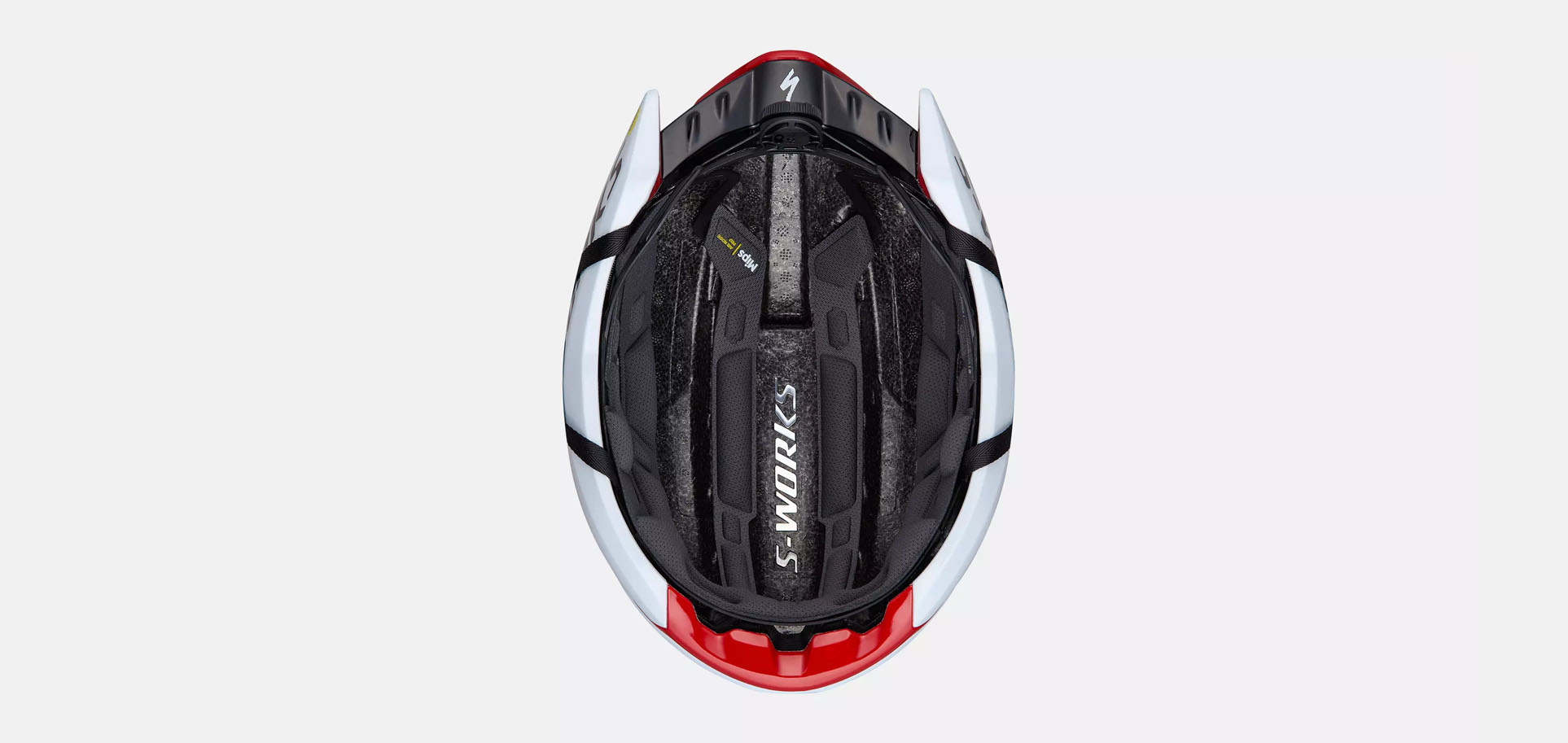 SW EVADE 4 HLMT CE WHT-RED 7
